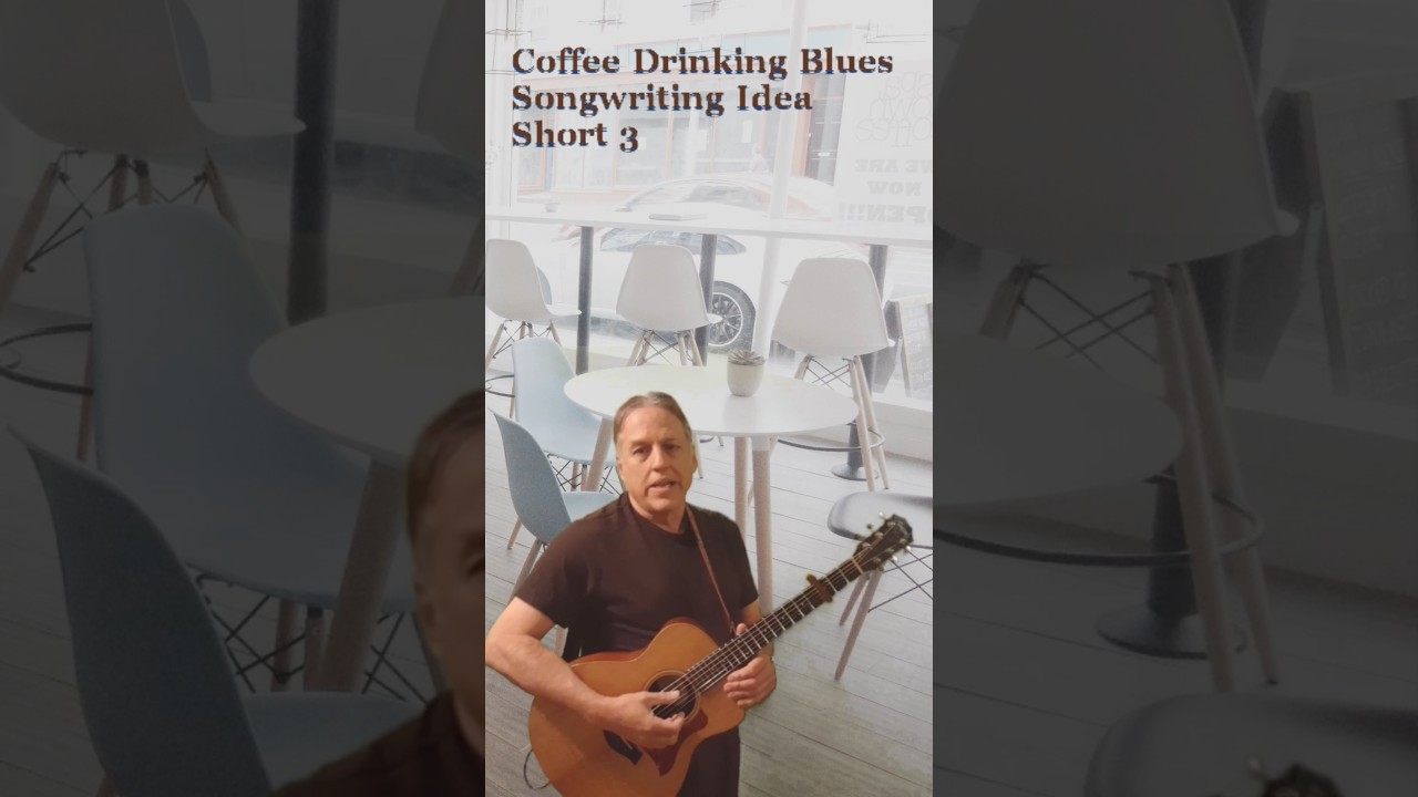 Coffee Drinking Blues (оригинальная блюзовая композиция в стиле фингерстайл для гитары и вокала) ...