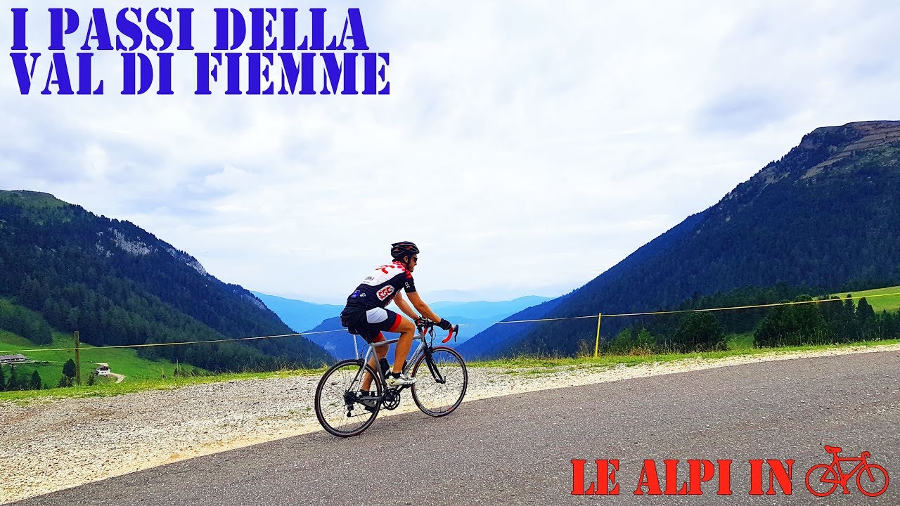 🚴 I passi attorno alla Val di Fiemme (Valles, Pampeago, Rolle, San Pellegrino) - Le Alpi in bici