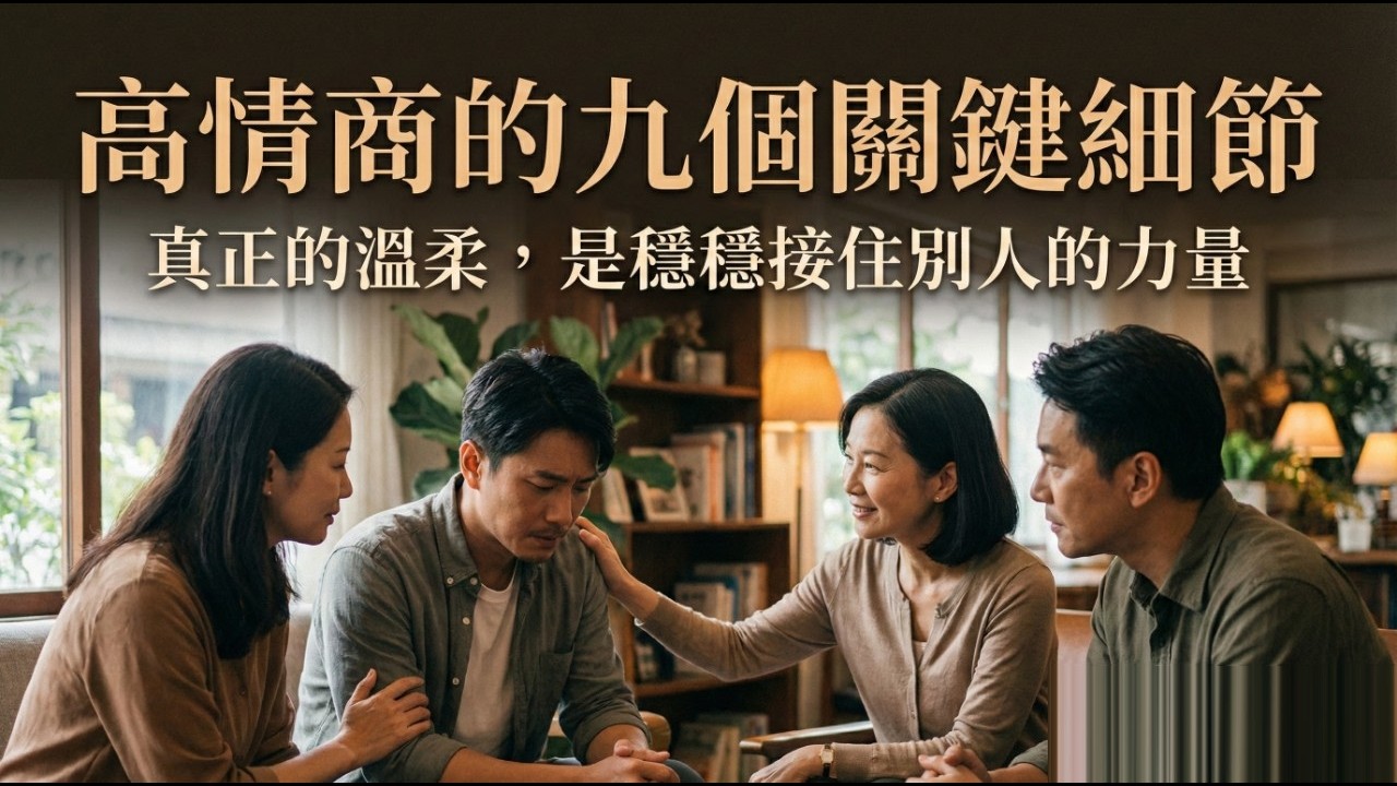 萬歐.舜哥「伴讀品文」一念間～“高情商的九個關鍵細節”
