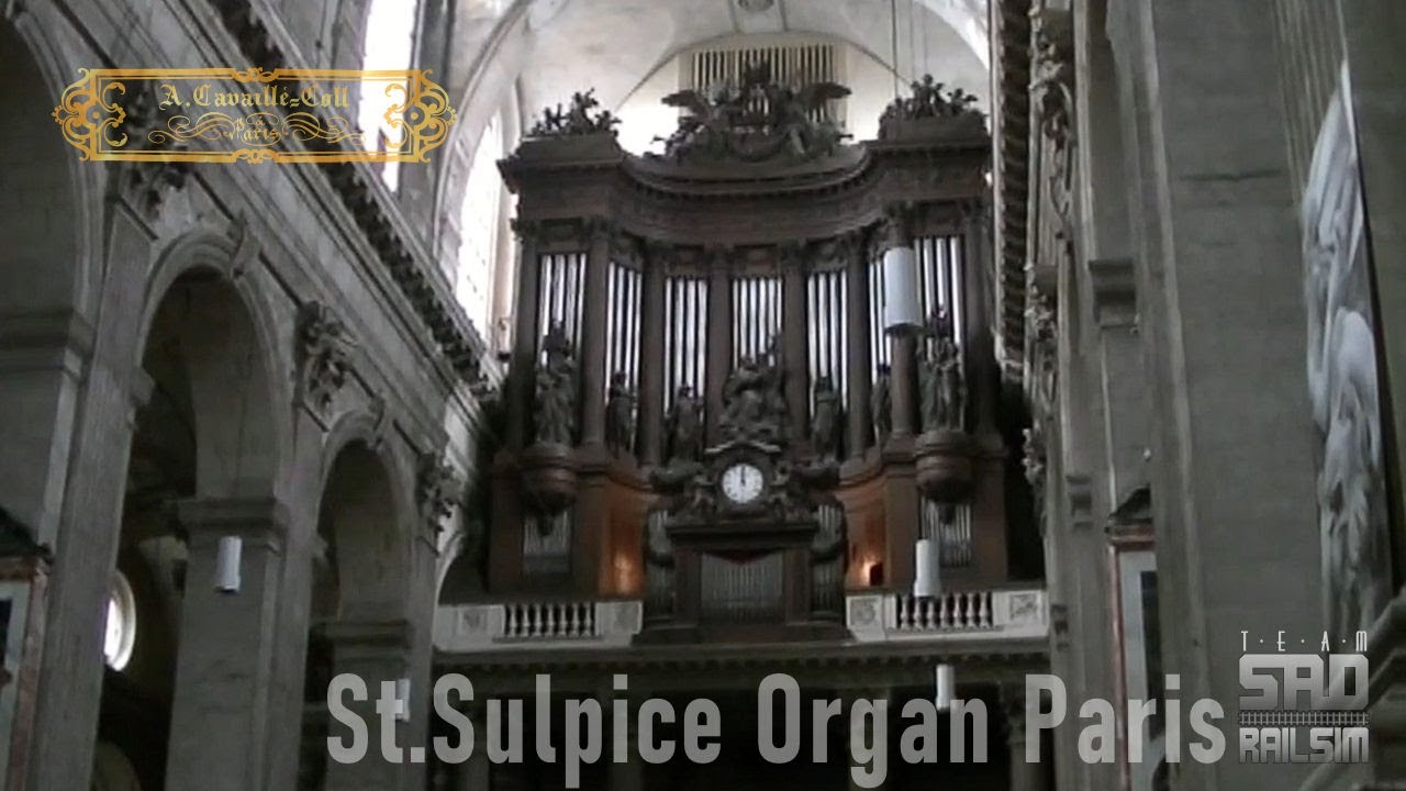Inspirational Video - St.Sulpice Organ 2011
