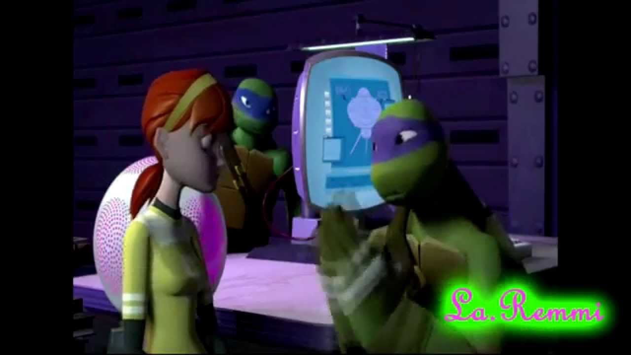 TMNT-Donnie&April (I’m crazy for you)