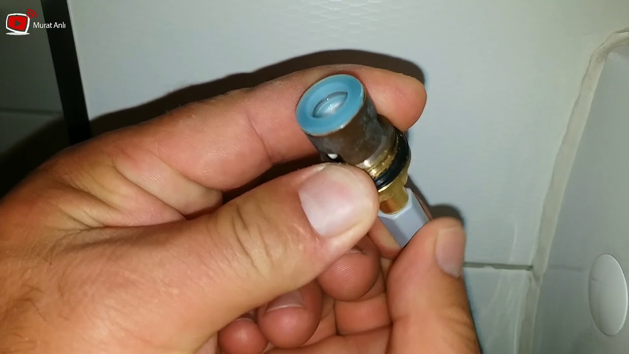 Ankastre Taharet Musluğu Nasıl Sökülür ve Tamir EdilirHow to Remove and Repair Built-in Bidet Tap