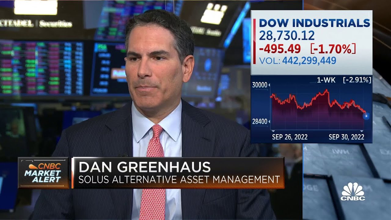 The market will reach new lows, says Solus Alternative Asset Management's Dan Greenhaus