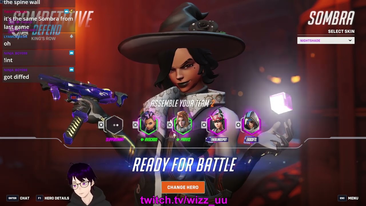 SOMBRAWIZARD SOMBRA MAIN - OVERWATCH 2 SEASON 16 GAMEPLAY