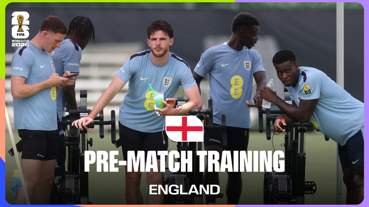 England Train Before Mexico | FIFA World Cup 2026&trade;