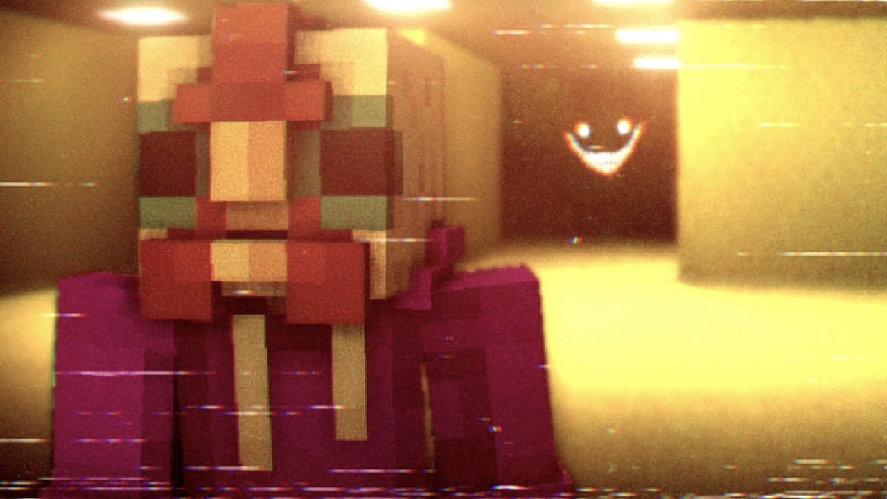 ZABŁĄDZILIŚMY do wnętrza Backrooms w Minecraft