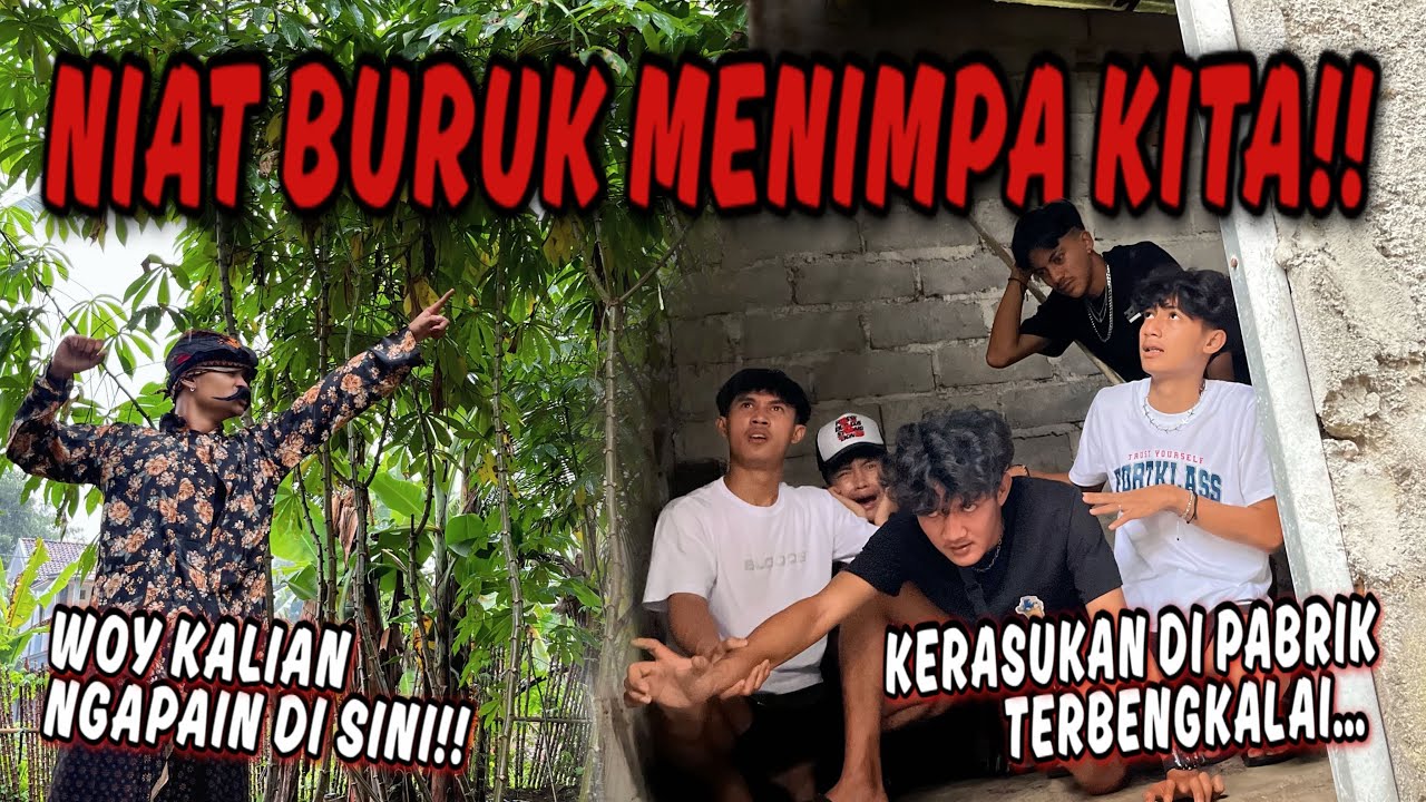 BAMBANG KERASUKAN DI PABRIK TERBENGKALAI !! Hampir Saja Engak Selamat.