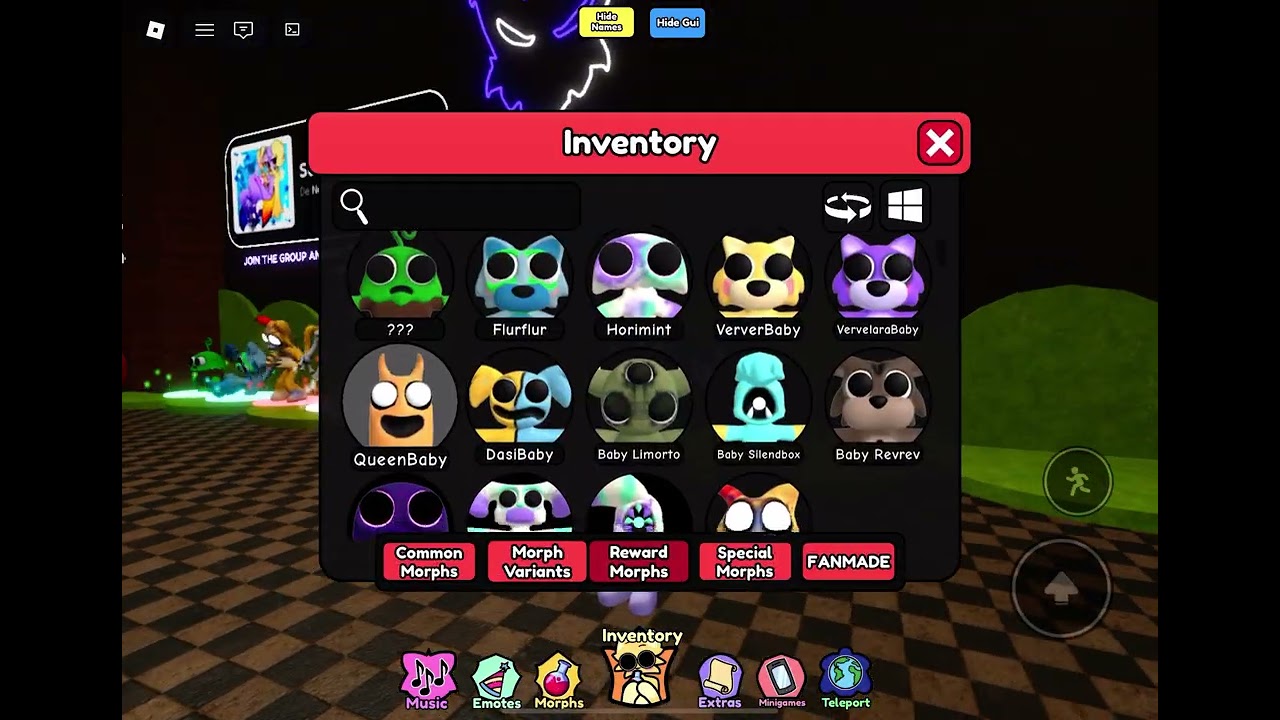 Morphy creatures how to get new morphs and a new map and new morphs￼