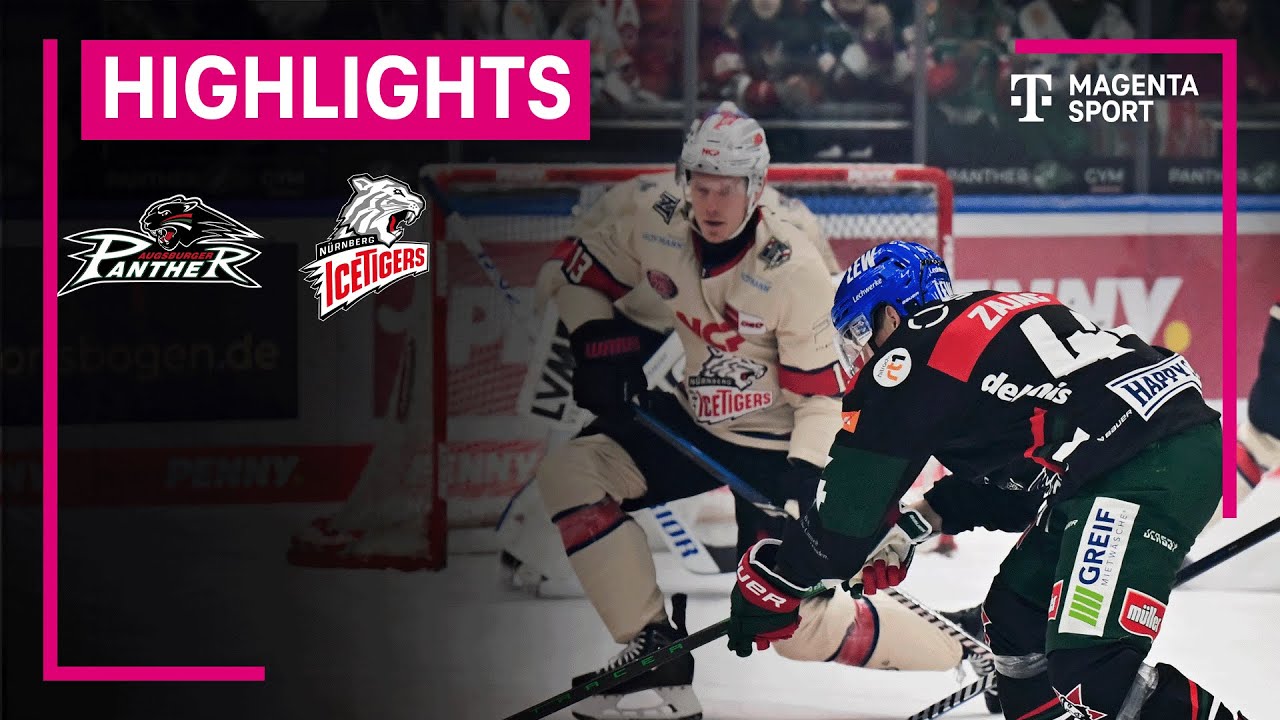 Augsburger Panther - Nürnberg Ice Tigers | PENNY DEL | MAGENTA SPORT