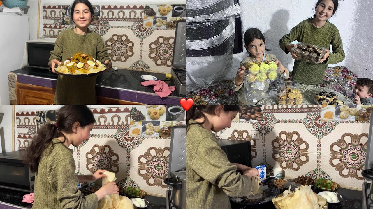 فيديو متاخر استسمح بسبب الويفي🛜 حلويات ورفيس ليلة 27