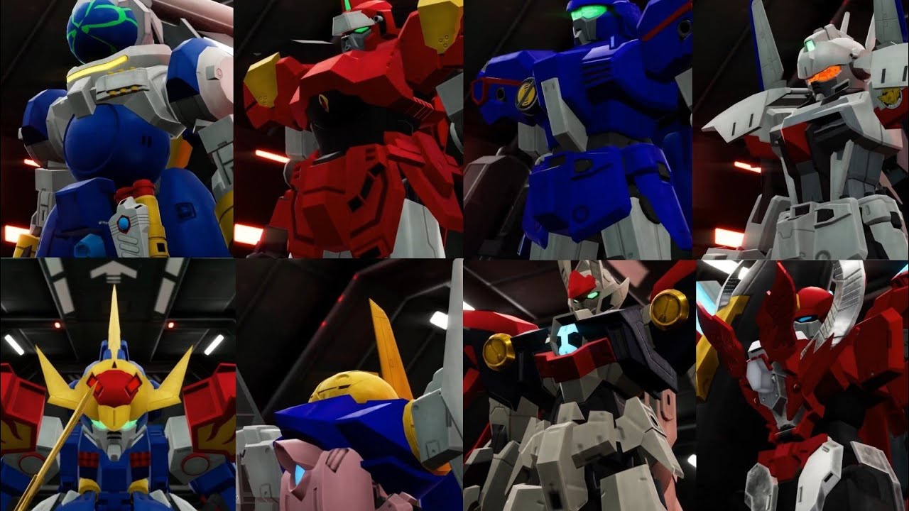 【ガンブレ4#5】再現機体出撃シーン&機体構築【ガンダムブレイカー4】