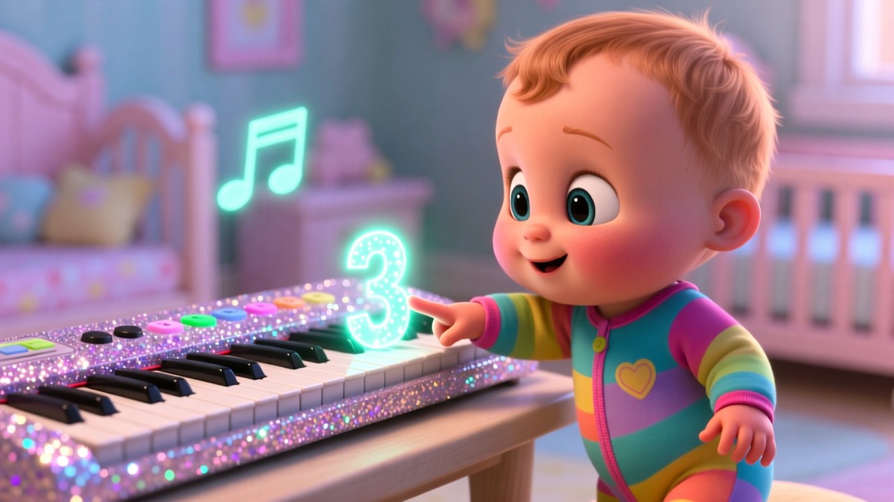 Baby’s Counting Fun 🔢 | Learn Numbers Song for Kids | Happy Counting Rhyme