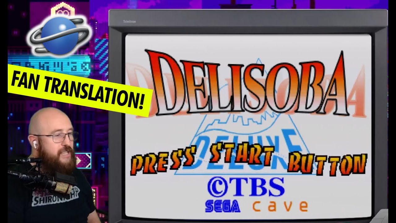 Вышел фанатский перевод игры Delisoba Deluxe для SEGA Saturn!