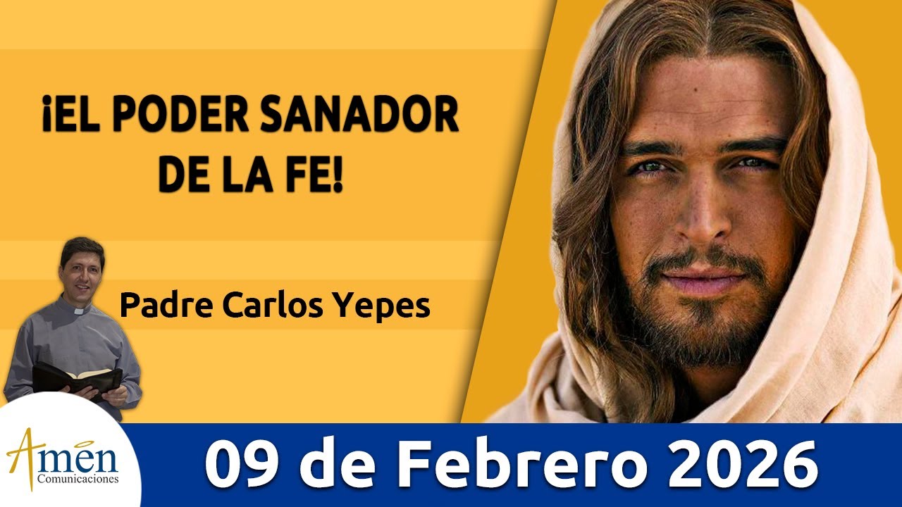 Evangelio De Hoy, Lunes 9 Febrero 2026 #PadreCarlosYepes l Marcos 6,53-56 #Evangelio |Evangelio hoy