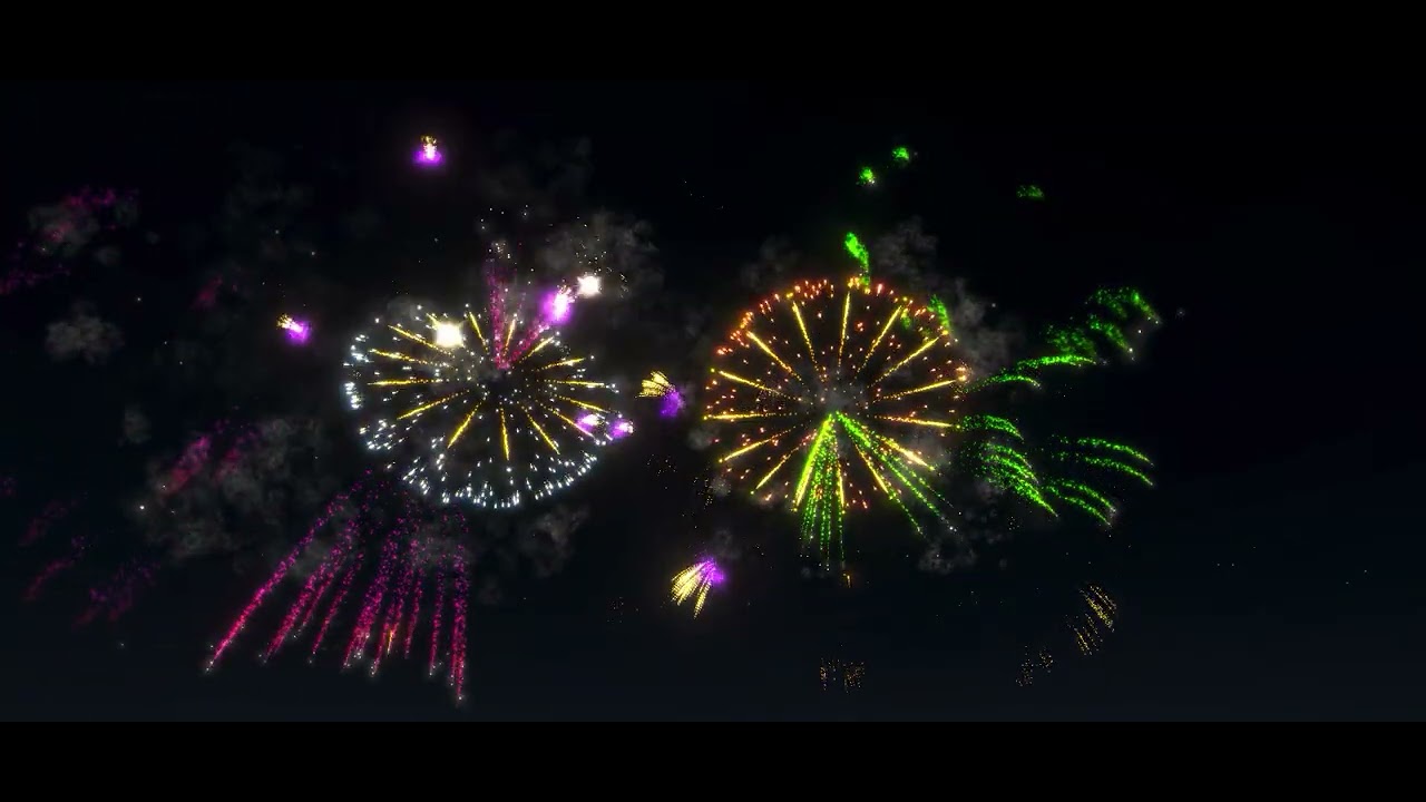 BEAUTIFUL FIREWORKS DISPLAY ❤️❤️❤️❤️🎇🎇🎇