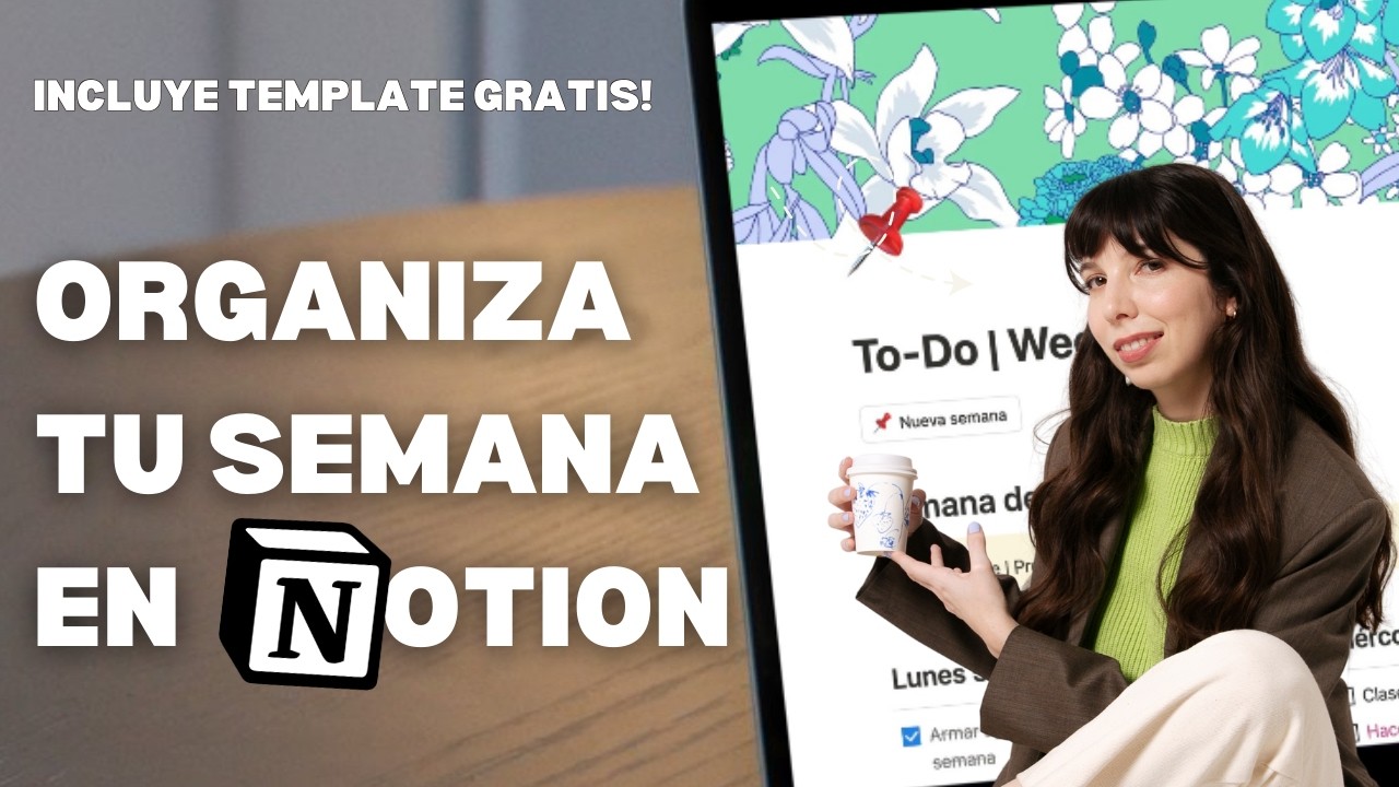 Cómo organizo mi semana creativa en Notion (+ template gratis para descargar)