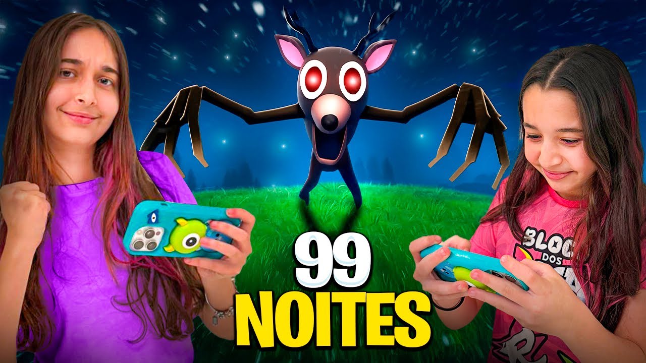 JOGUEI 99 NOITES COM A MINHA IRMÃ* salvamos as crianças ?