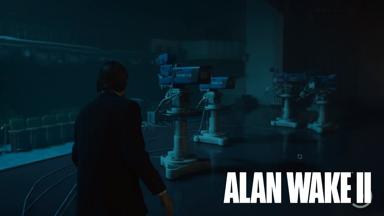 Buscar una Salida del Estudio de TV - Alan Wake 2
