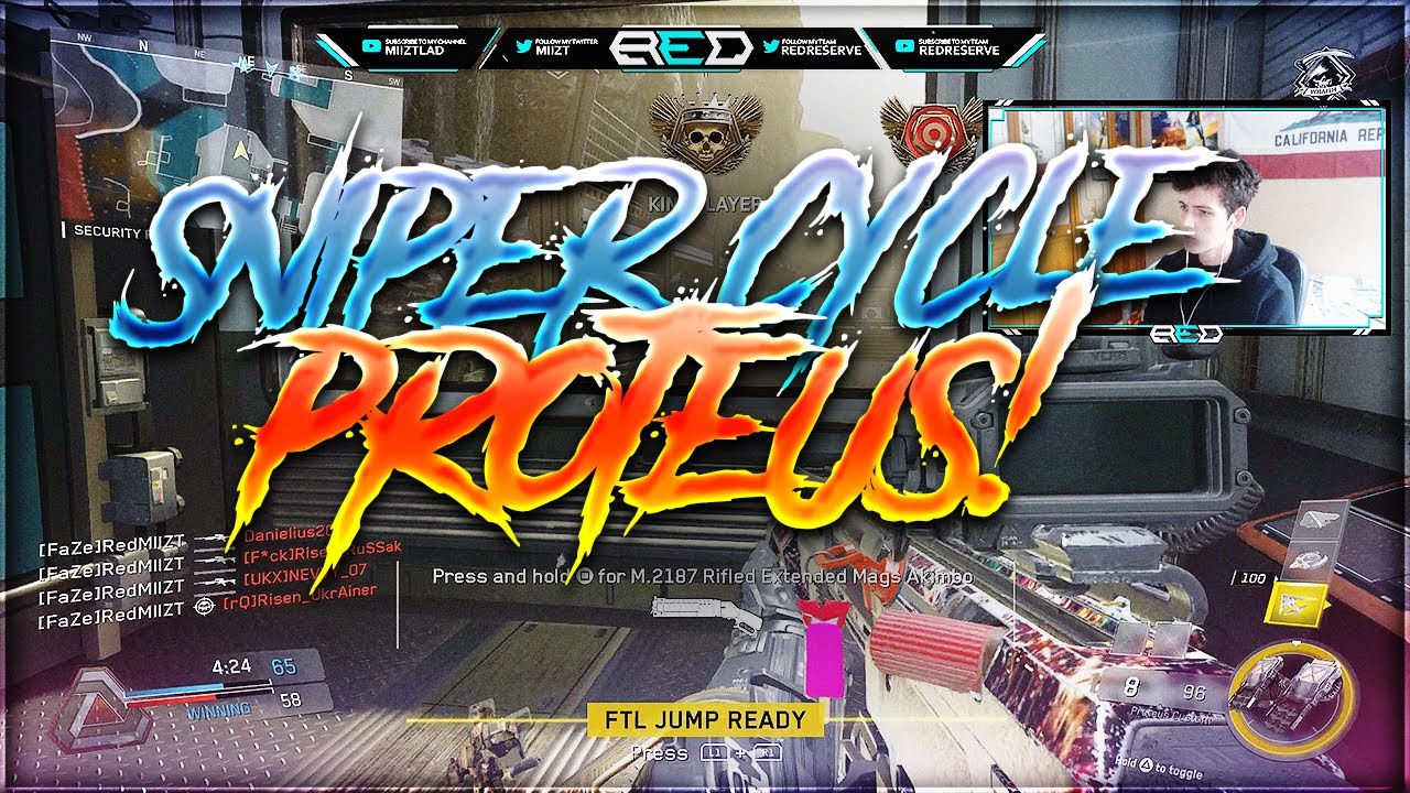 Proteus Sniper Cycle!! (IW New Sniper)