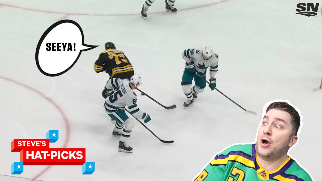 NHL Plays Of The Week: HE LEFT THE DEFENCEMEN OUT TO DRY! | Steve's Hat-Picks