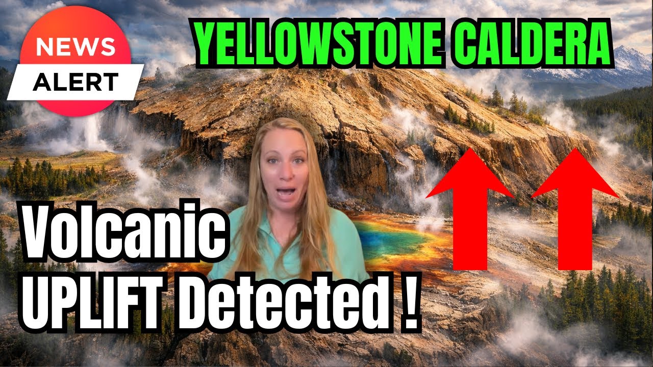 Land is RISING ! HUGE Chicago sized BULGE under Yellowstone Caldera DISCOVERED - 19 Miles across !!