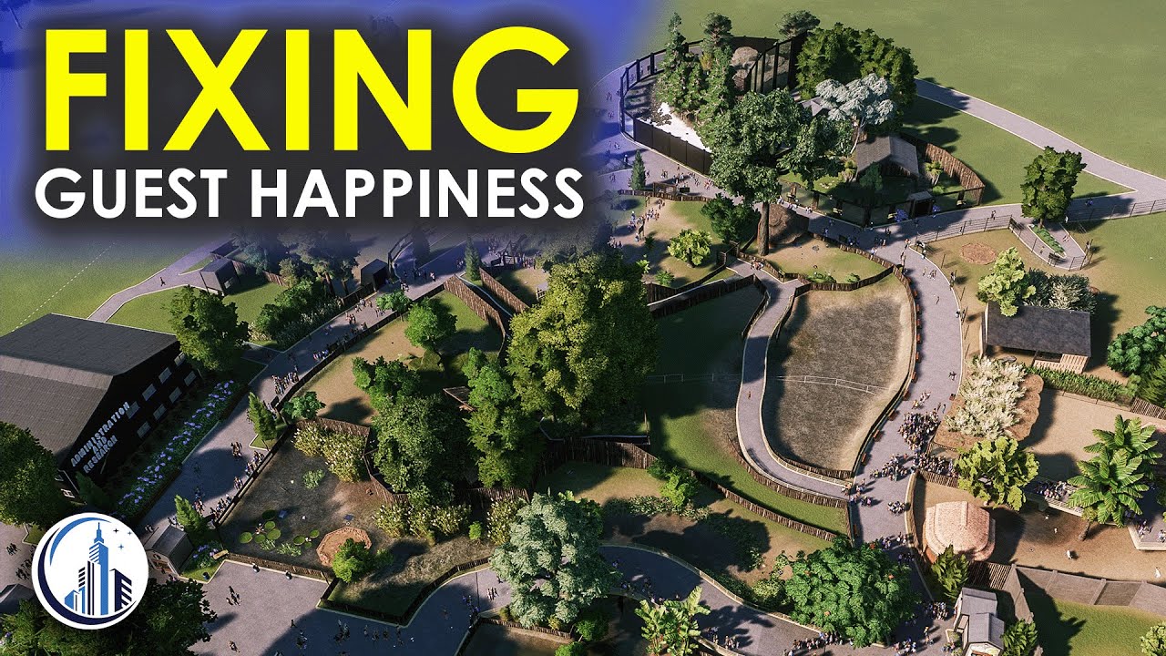 How To Fix Guest Happiness Issues In Planet Zoo Franchise Mode