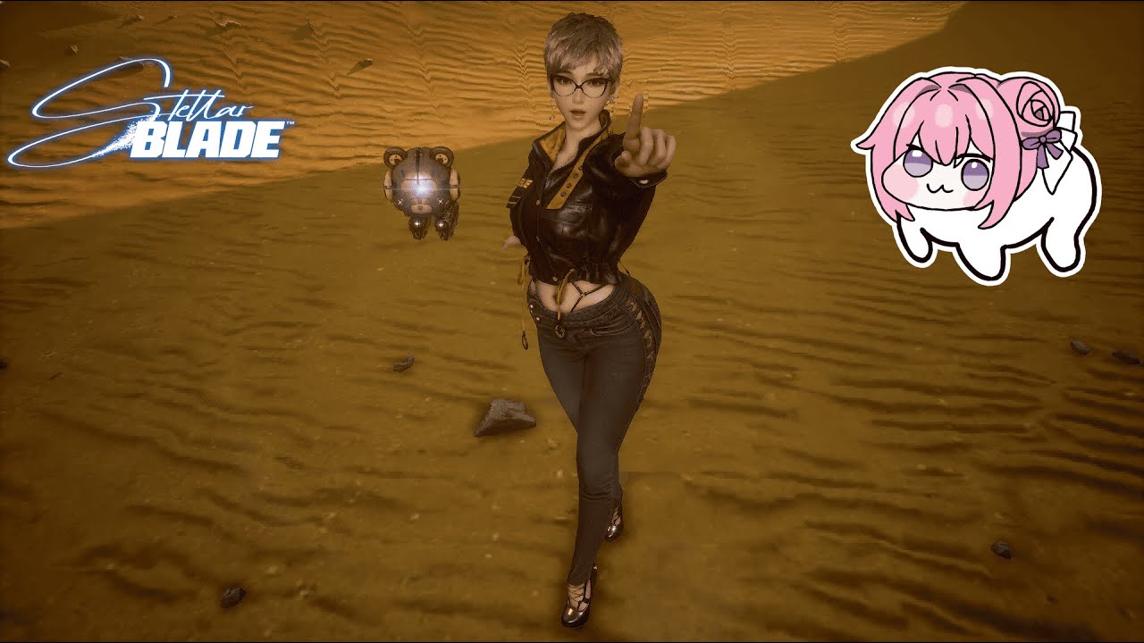 Stellar Blade Gameplay Boss Challenge Second Stalker (HARD MODE)