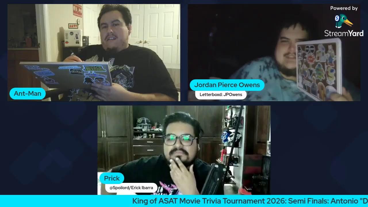 A Show About Trivia #667: King of ASAT 2026 Semi Finals: Movie Trivia: Ant Chavez vs Jory Owens