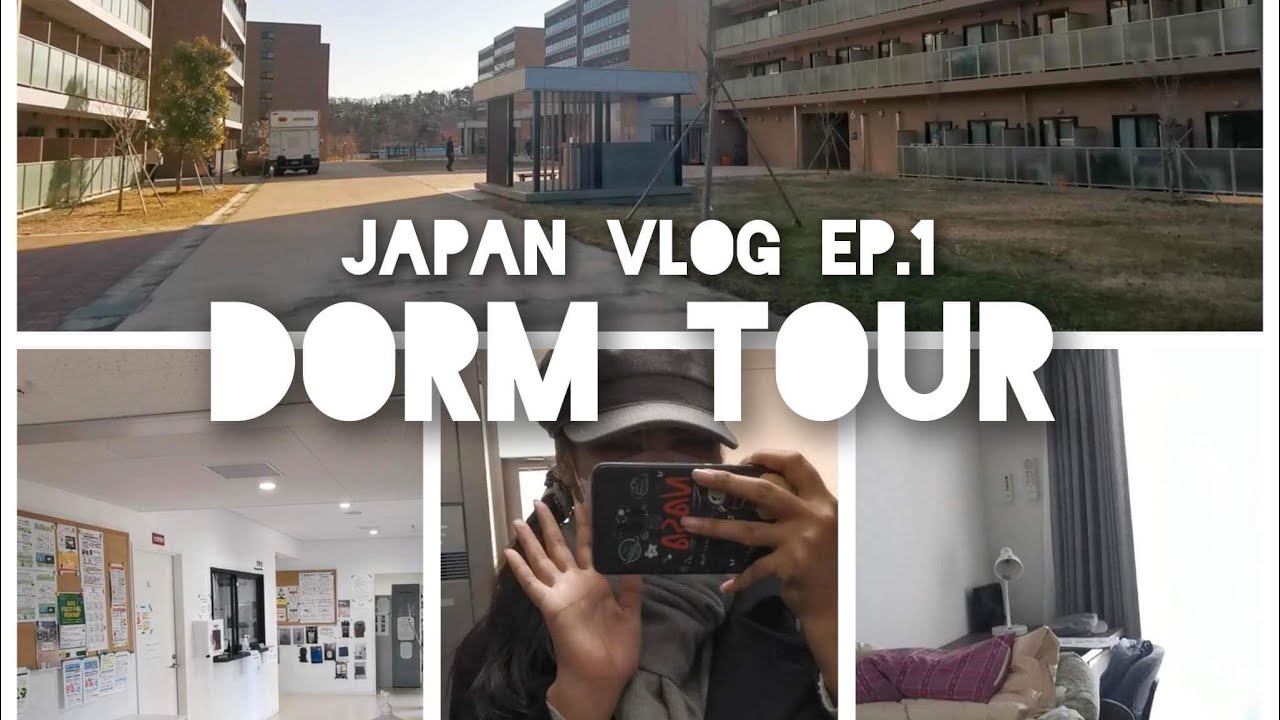 [Japan Vlog] EP.1 Dorm Tour | Tohoku University | Aobayama University House