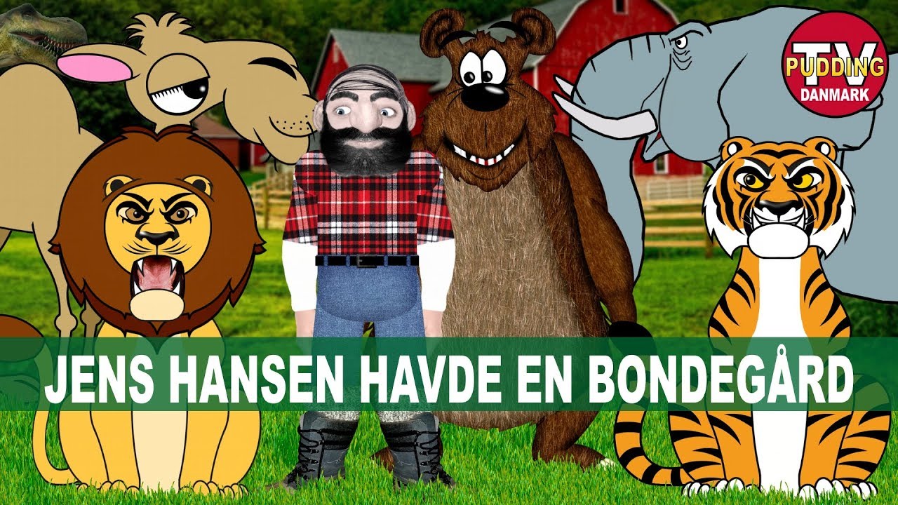 Jens Hansen havde en bondegård - Danske børnesange