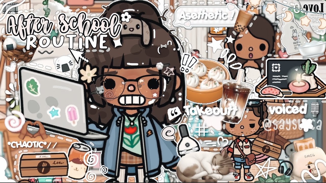 Послешкольная рутина в Нью-Йорке 🎧📦||озвучено🎙||Ролевая игра Toca Boca Life World 🫶🏽🌷🥨 ୭. ᐟ