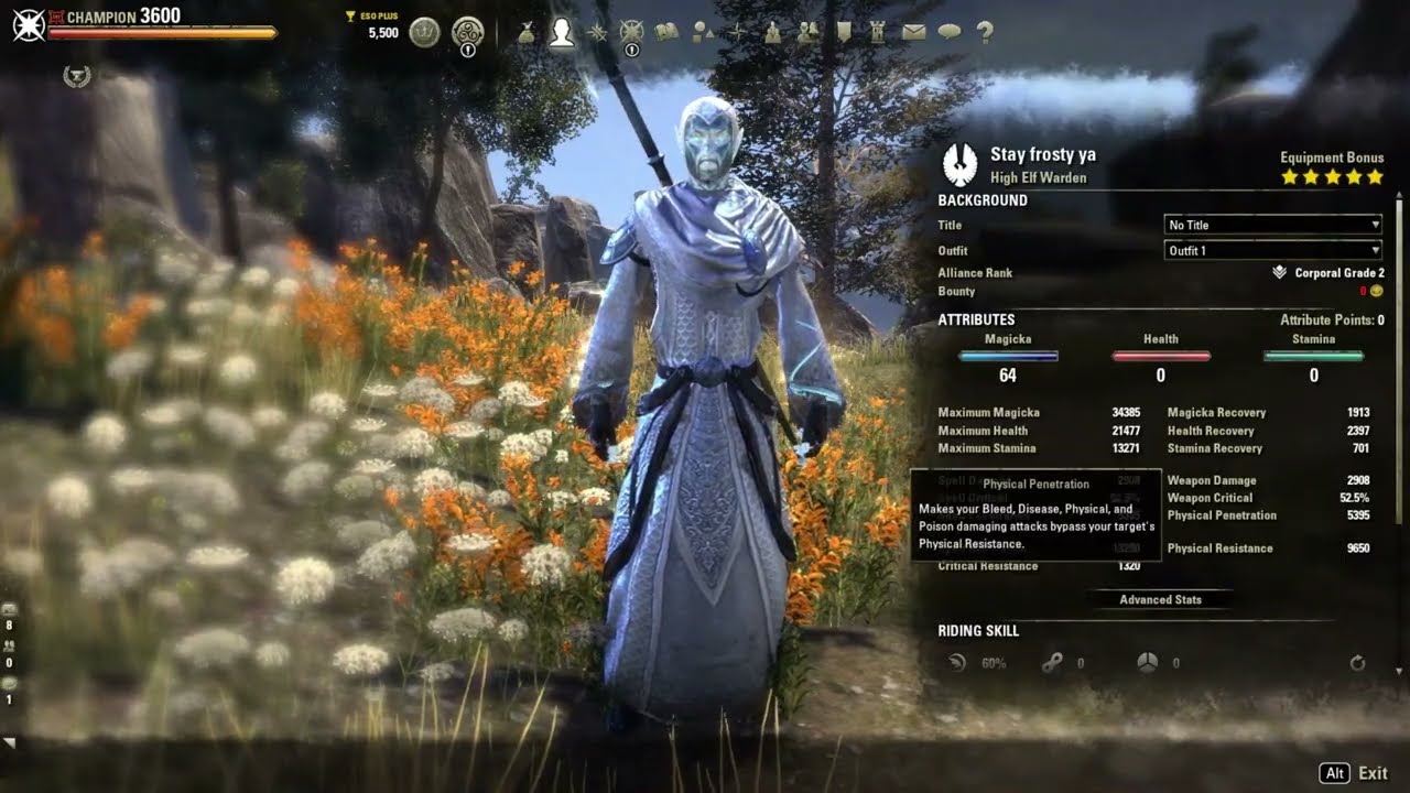 FROSTBITE ICE WARDEN SOLO PVE EZ PLAY