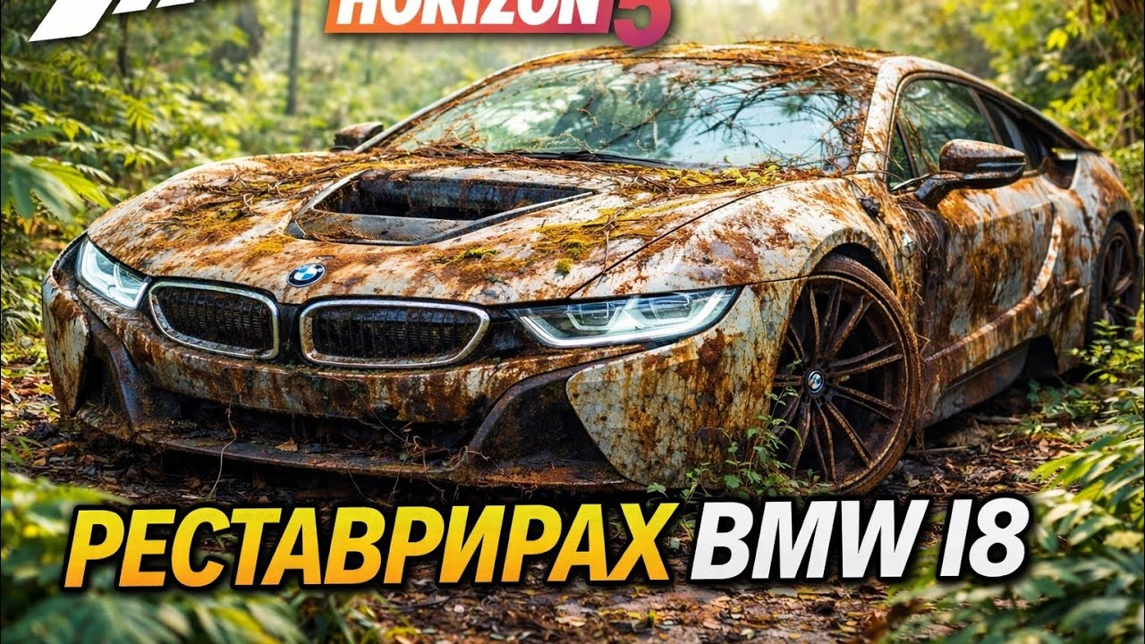 Реставрирах BMW I8 - Forza Horizon 5 / България Тунинг PS5 Gameplay 