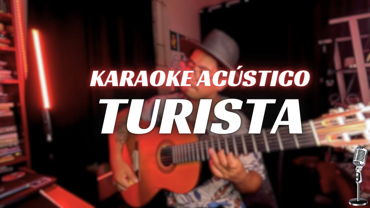 Turista - Bad Bunny | Karaoke acústico🎤🎶