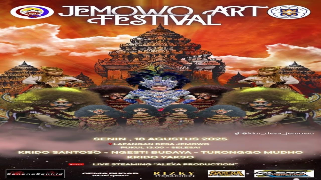#LIVE KARNAVAL SENI BUDAYA & JALAN SEHAT //LAPANGAN  JEMOWO TAMANSARI BOYOLALI // 18 AGUSTUS 2025