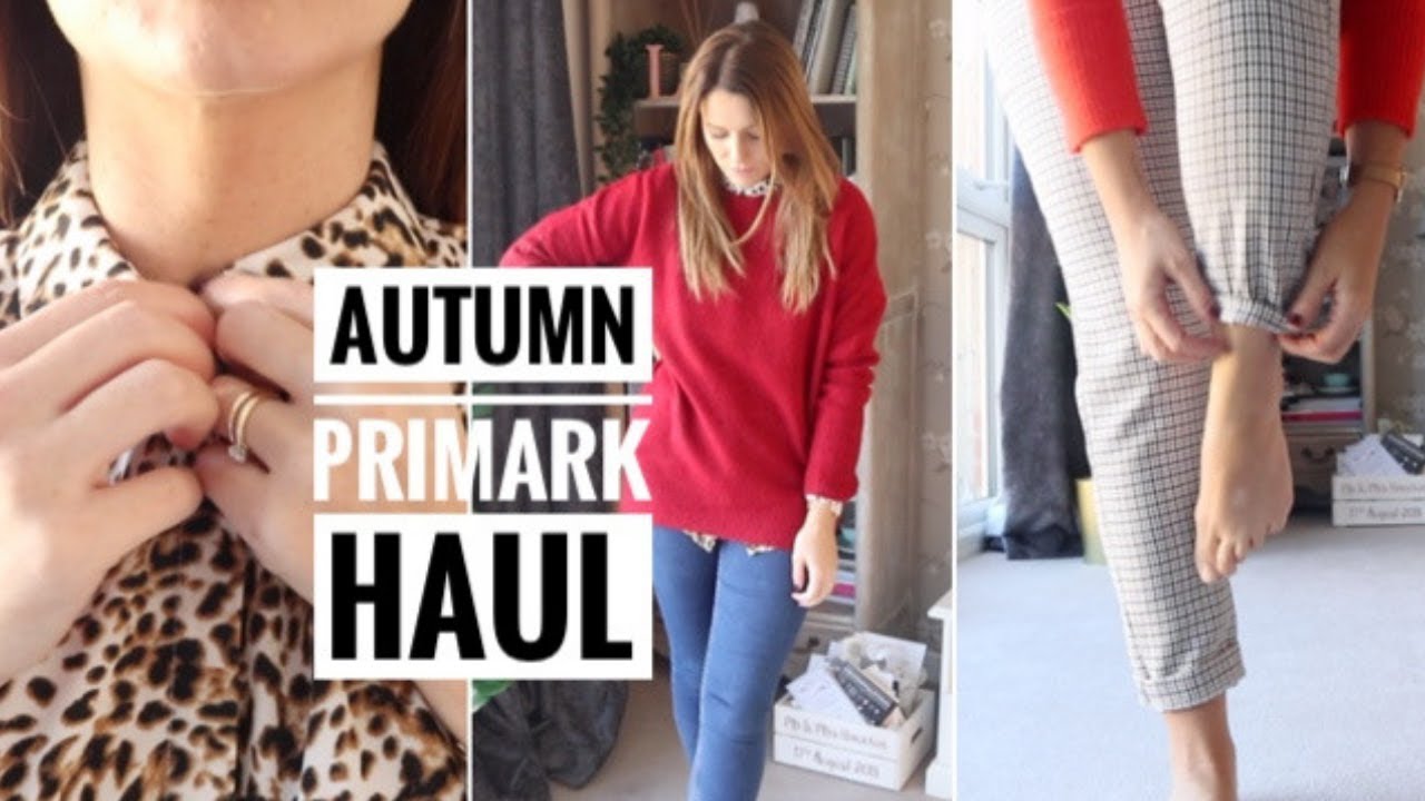 AUTUMN OCTOBER PRIMARK HAUL & TRY ON 2018