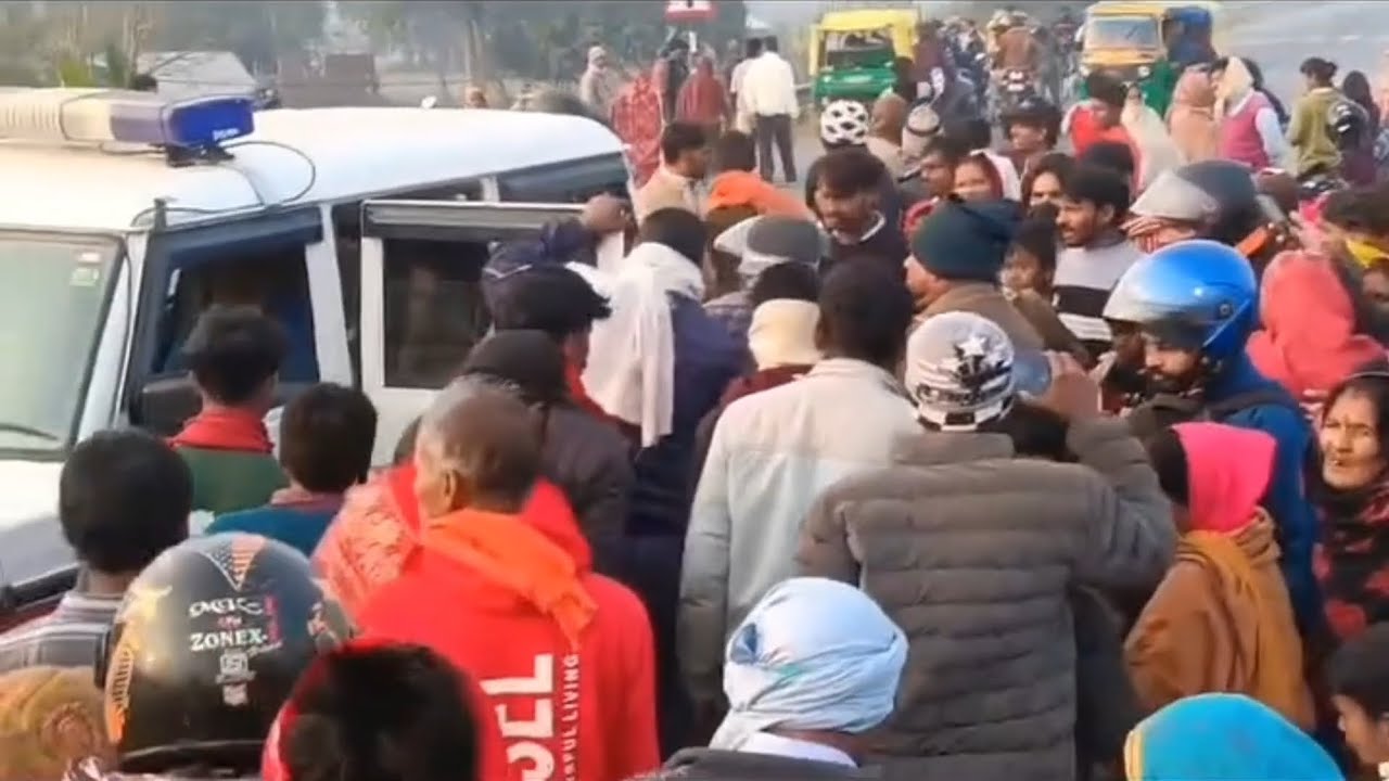 सीतामढ़ी में NH-22 पर रोड एक्सीडेंट में युवक की मौ/त, देखें वीडियो