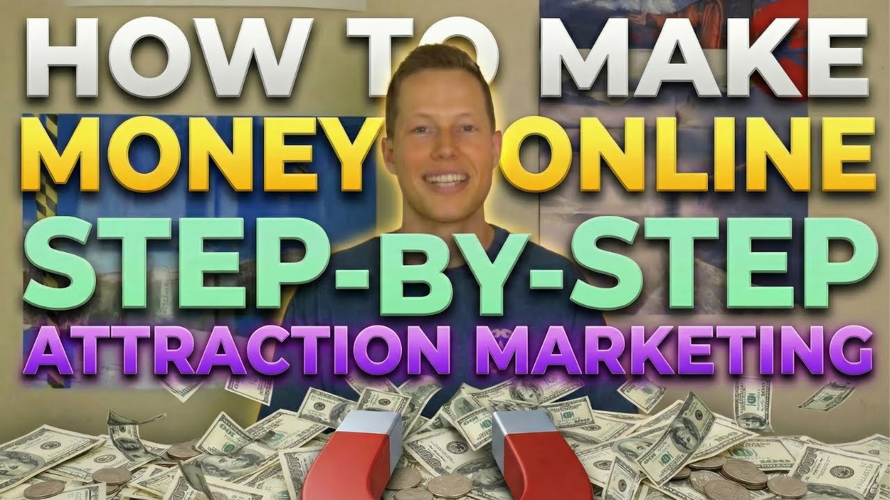 How To Make $5k-10k Month (Attraction Marketing Formula To Make Money Online For Beginners)