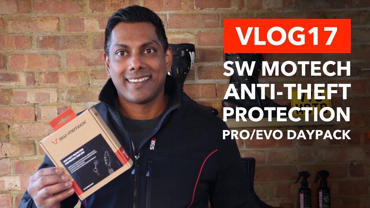 upgrade your SW-Motech PRO DAYPACK with ANTI-THEFT PROTECTION