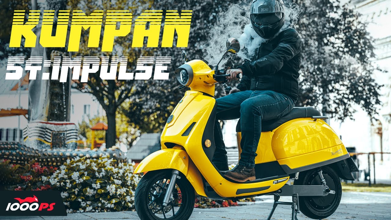 Nie mehr tanken! Kumpan 54i:mpulse Elektroroller im Alltagstest 2022