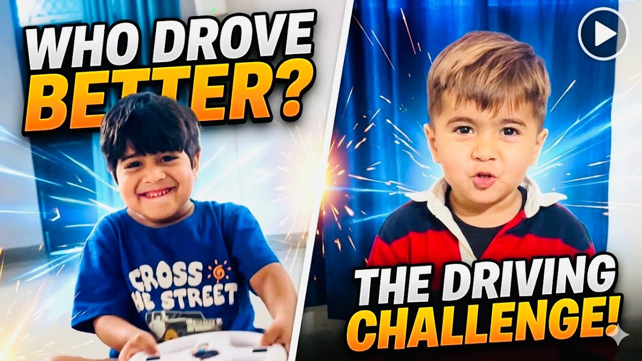 Who Is The Better Driver? 🏎️ (Sibling Rivalry!)|| Daksh0008