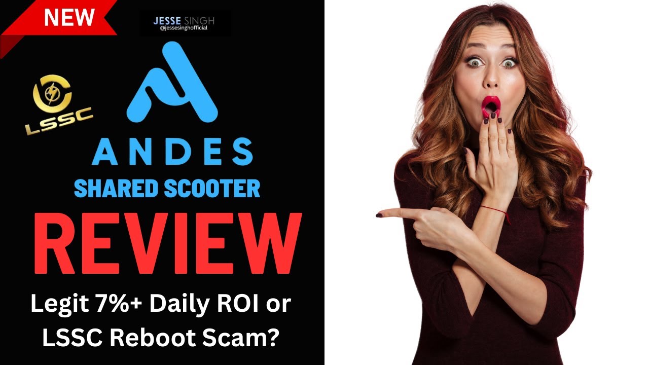 Andes Shared Scooter Review (ASSC Scam Exposed) | Click-a-Button Ponzi Rebrand of LSSC Scam?