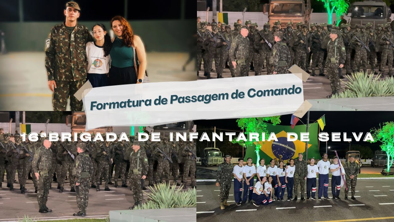 General Morgero assume o comando da 16ª Brigada de Infantaria de Selva | Passagem de Comando TEFÉ AM