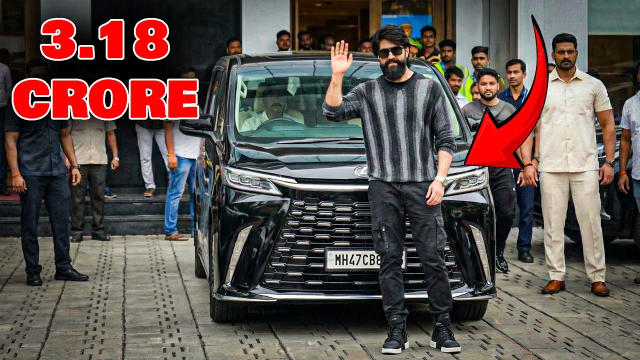 KGF Star Yash Buy New Lexus LM 350H | BOSS NUMBER PLATE