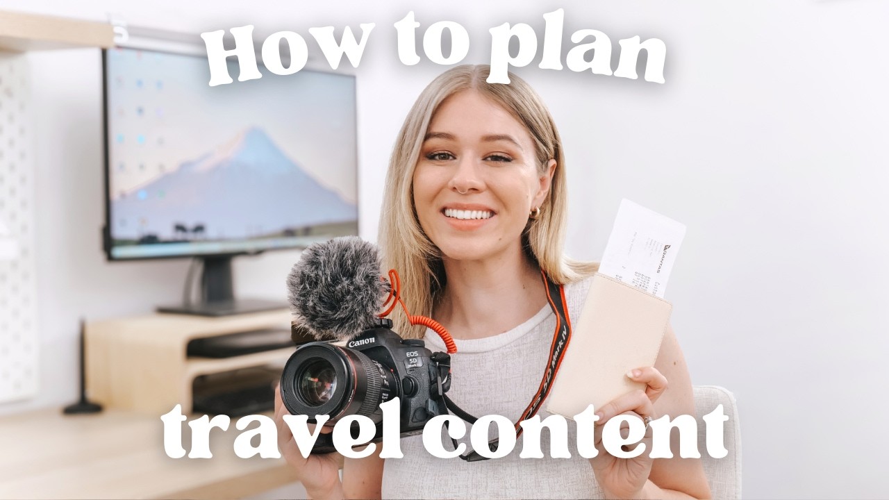 How to Plan Travel Content WITHOUT Travelling Full Time