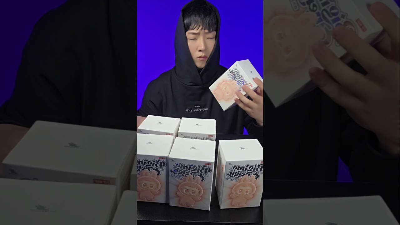 LABUBU unboxing #beatbox #tiktok