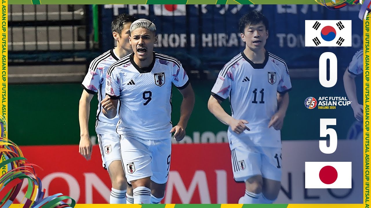 Full Match | AFC Futsal Asian Cup Thailand 2024™ | Group C | Korea Republic vs Japan