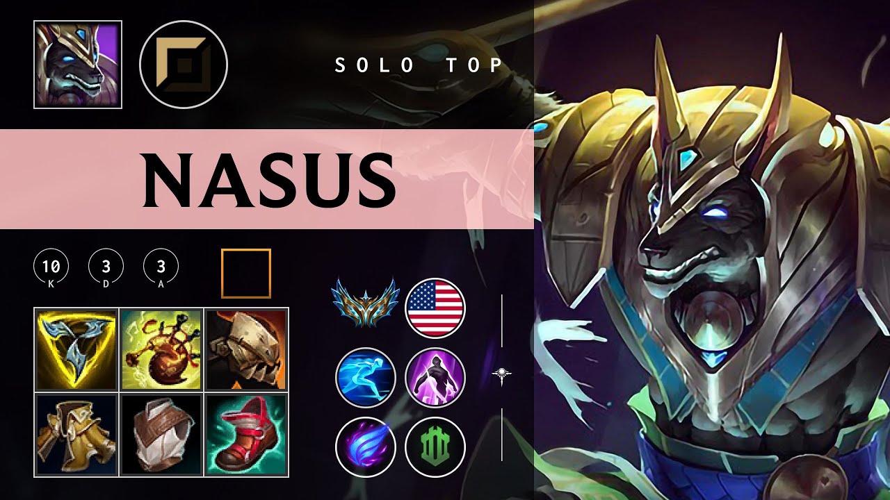 Nasus Top vs Dr. Mundo - NA Challenger Patch 26.02