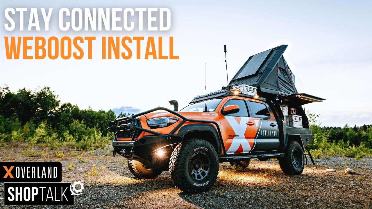 Как установить усилитель сотовой связи | WeBoost Drive Reach Overland