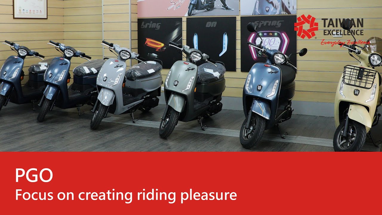 Focus on creating riding pleasure &ndash; PGO | Taiwan Excellence 台灣精品